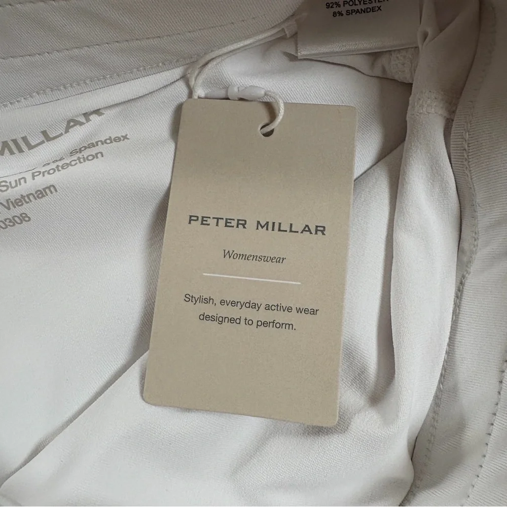 🤍 Peter Millar Women’s Performance Sally Skort | White | Size Small (NWT) 🤍